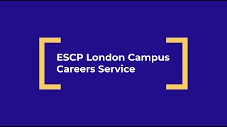 ESCP London Campus Careers Service [upl. by Amora]