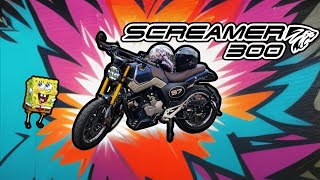 Screamer Sportivo 300cc 😱😱 ¿Vale la pena su nueva cilindrada  150kmh💥💥💥💥 [upl. by Haiasi306]