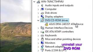 DVD drive not showing in windows 10 [upl. by Gerhardine]