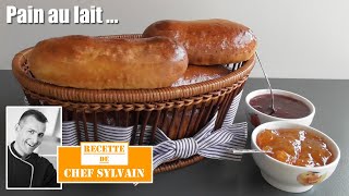 Pain au lait  Recette par Chef Sylvain [upl. by Nellaf]