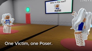 Whos fake in roblox Poser [upl. by Ahsenaj]