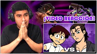 Eren Jaeger vs Shinji Ikari  Épicas Batallas de Rap del Frikismo  Keyblade  Vídeo Reaccion [upl. by Adniram]