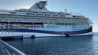 Marella Voyager docked at Roseau Dominica [upl. by Levin349]