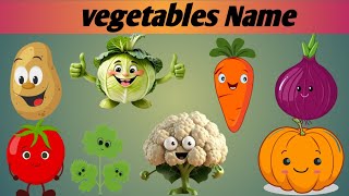 Vegetables Name। Vegetables Name In English and Hindi। Learn Vegetables। vegetables name in english [upl. by Aluk]