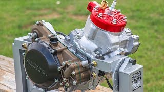 Building My CR250 Engine [upl. by Ardnuahc505]