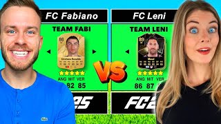 FC Fabiano vs FC Leni  ABER FC 25 PACKS bestimmen unsere Teams 👀 [upl. by Regnig723]