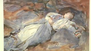 John Singer Sargent The Watercolors [upl. by Hanzelin]