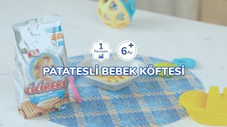 Cicibebeli Tarifler  Patatesli Bebek Köftesi [upl. by Idelson]