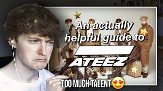 TOO MUCH TALENT An actually helpful guide to ATEEZ  ReactionReview [upl. by Nemzaj808]