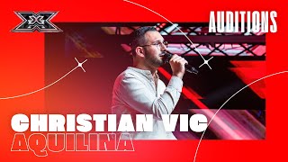 Everyone APPLAUDS Christian Vic  X Factor Malta Season 4 [upl. by Sihun]