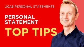 UCAS Personal Statements Part 10 Top Personal Statement tips [upl. by Annice]