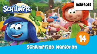 Die Schlümpfe  Folge 14 Schlumpfige Manieren  Hörprobe zum Hörspiel [upl. by Tibbs]