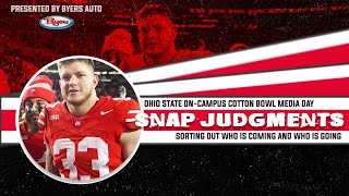 Snap Judgments Ohio State players choose to play Cotton Bowl future plans undecided [upl. by Yenetruoc835]