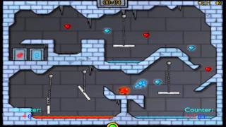 Lets Play Fireboy and Watergirl in the Icetemple III 004  Mehr Tode [upl. by Ahasuerus]