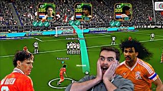 Van basten Vs Gullit Vs Rijkaard 🔥 new pack Netherland efootball [upl. by Avat]