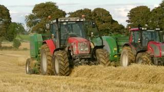 3 Combines6 balers and 1 Irish Harvest [upl. by Eidissac95]