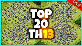 New BEST TH13 BASE WARTROPHY Base Link 2023 Top20 Clash of Clans  Town Hall 13 Farm Base [upl. by Ahsilaf]