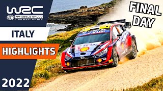 WRC Rally Highlights  Rally Italia Sardegna 2022  Final Day  Morning [upl. by Uchida]