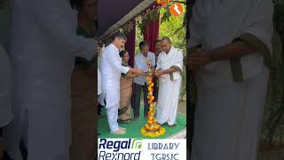 Dedicated Regal Rexnord Library at TGRSJC Enkuru Khammam [upl. by Ydnac]