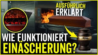 Wie Funktioniert Die Einäscherung Wie Funktioniert Ein Krematorium  Feuerbestattung Ablauf [upl. by Larner558]