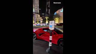 Dubai Nightlife Supercars loop video [upl. by Nalced]