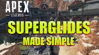 HOW to SUPERGLIDE the EASIEST WAY tutorial 2024  Apex Legends NO CONFIGS NEEDED [upl. by Hgieleak]