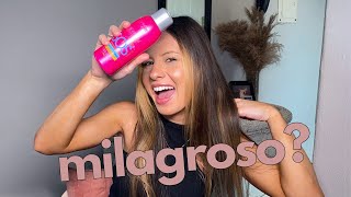 Reconstrução poderosa para cabelo com química Resenha Mascara SOS Forever Liss [upl. by Durarte]