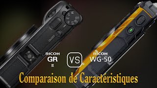 Ricoh GR III vs Ricoh WG50 Une Comparaison de Caractéristiques [upl. by Tertius840]