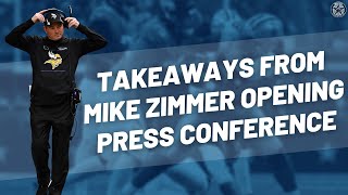 Dallas Cowboys Defensive Coordinator Mike Zimmer Press Conference Reactions  Blogging The Boys [upl. by Lyrehs]