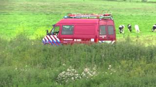 Brandweer Opheusden PM 088481 Prio 1 Maneswaard Opheusden HV Assistentie ambu [upl. by Nonarb]