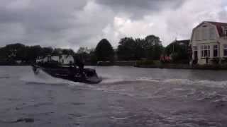 Corsiva 600 Tender sloep full speed  by Verschuur Watersport [upl. by Atoked]