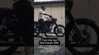 Royal Enfield classic 350 ll Old classic 350 ll bullet 350 ll old bullet ll classic 350 black color [upl. by Prentiss]