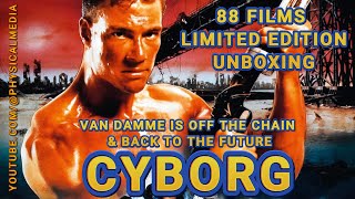 VAN DAMME CYBORG 88 Films UNBOXING Limited Edition Bluray chanel88Films [upl. by Gherlein]