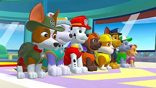 paw patrol mighty pups save adventure bay beginning switch gameplay [upl. by Mosora]