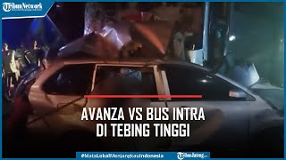 Avanza Vs Bus Intra di Tebing Tinggi 9 Orang Meninggal [upl. by Kremer]