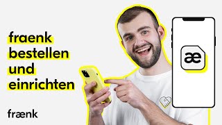 fraenk Bestellung online per App einrichten [upl. by Anile]