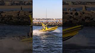 Sea Tow Boat Pours It On Through The Manasquan Inlet [upl. by Papst]