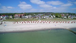 Henner Hinz Haffkrug Ostsee Fahrradverleih Strandkörbe [upl. by Zacek507]