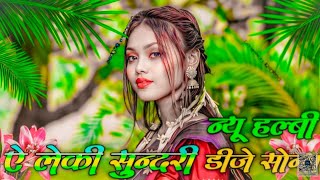 न्यू हल्बी डिजे सोंग  ऐ लेकी सुन्दरी  Halbi Dj Song New Halbi Song बस्तरिया हल्बी डीजे सोंग 2024 [upl. by Einej339]