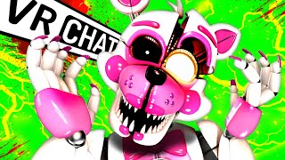 FUNTIME FOXY Makes Girls RAGE in VRCHAT [upl. by Naujak996]