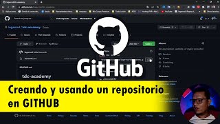 Como usar github y crear repositorio github visual studio code  Luisito Habla [upl. by Germana]