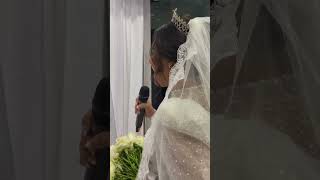 A noiva cantou antes da cerimônia casamento [upl. by Sarat]