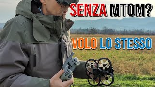 2024 DRONE SENZA MTOM IO VOLO LO STESSO  IN A3 [upl. by Eyllom]