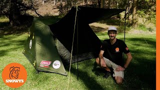 Coleman Instant Swagger 3P Darkroom Tent  Features [upl. by Imat]