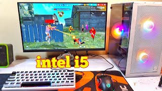 intel i5 7th gen free fire PC gameplay  bluostaks5 Ultra graphic game play 100fps 16GB RAM [upl. by Trembly]