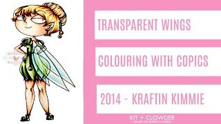 Copic Colouring Tutorial  Transparent Objects [upl. by Shaper]