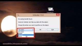 HOW TO RENAME MOVE amp DELETE FILES USING UNLOCKER [upl. by Lette]