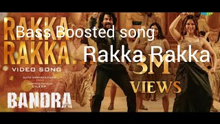 Rakka Rakka Bass Boosted Malayalam Song  Bandra  malayalam bassboosted trending song [upl. by Lock]