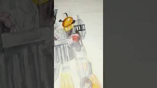 Dibujo el gman toilet 77 parte 4 song slowed art [upl. by Admana46]