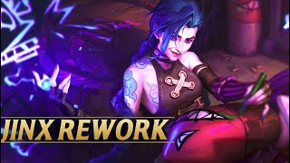 JINX VISUAL REWORK  League of Legends [upl. by Ilram]